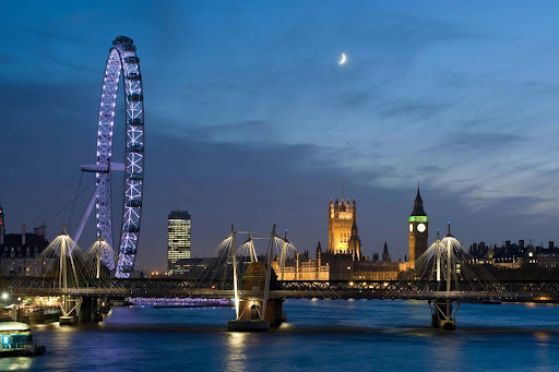 4 Tips To Find The Perfect Apartment In London; London at night